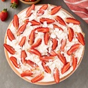 Torta de morango ao merengue
