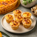 Mini Quiche de Bacalhau