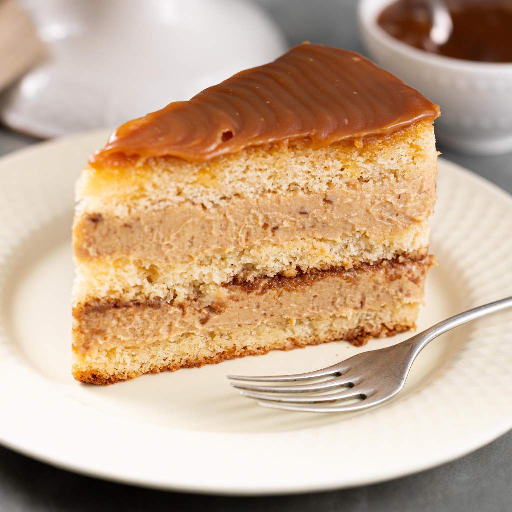 Torta de ninho tostado