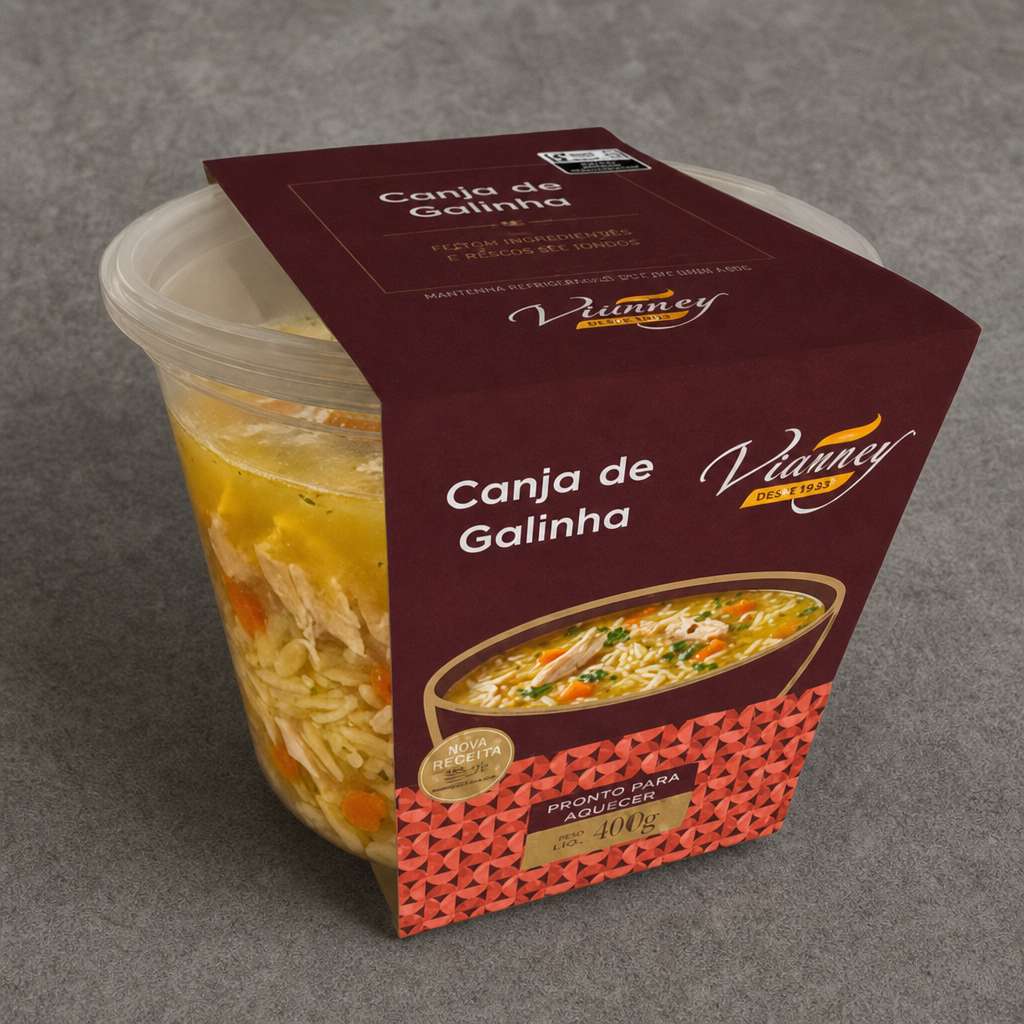 Canja de Galinha 400g - Congelado
