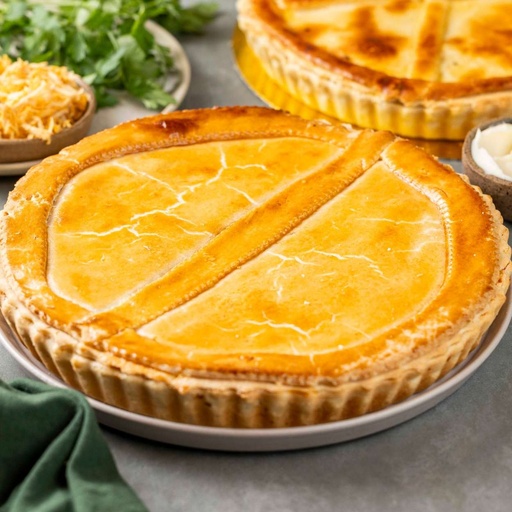 Torta de Frango com Catupiry