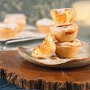 Mini Empada de Queijo com Damasco