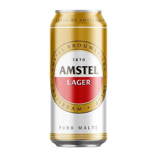 [094888] Cerveja Amstel Lager Latão 473 ml