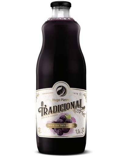 [096541] Suco de Uva Tinto Integral Hugo Pietro 1,5 L